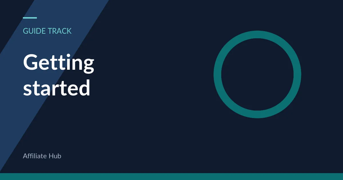 Illustration marking the getting started guide track